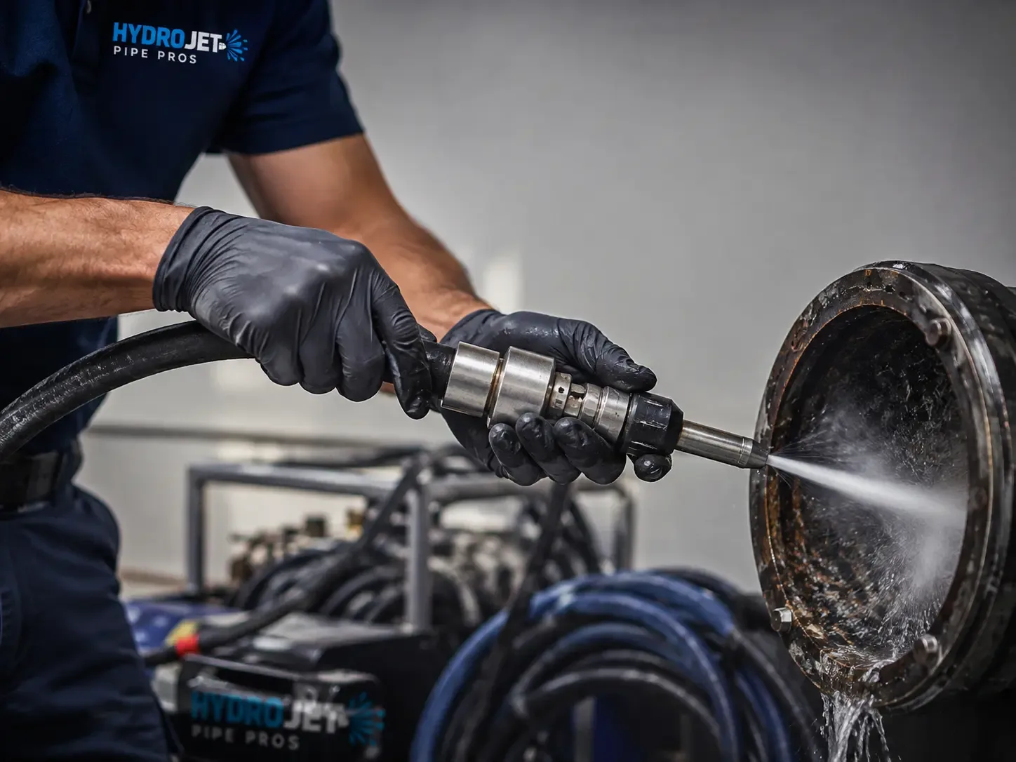 Hydro Jet Pipe Descaling in Upland, IN